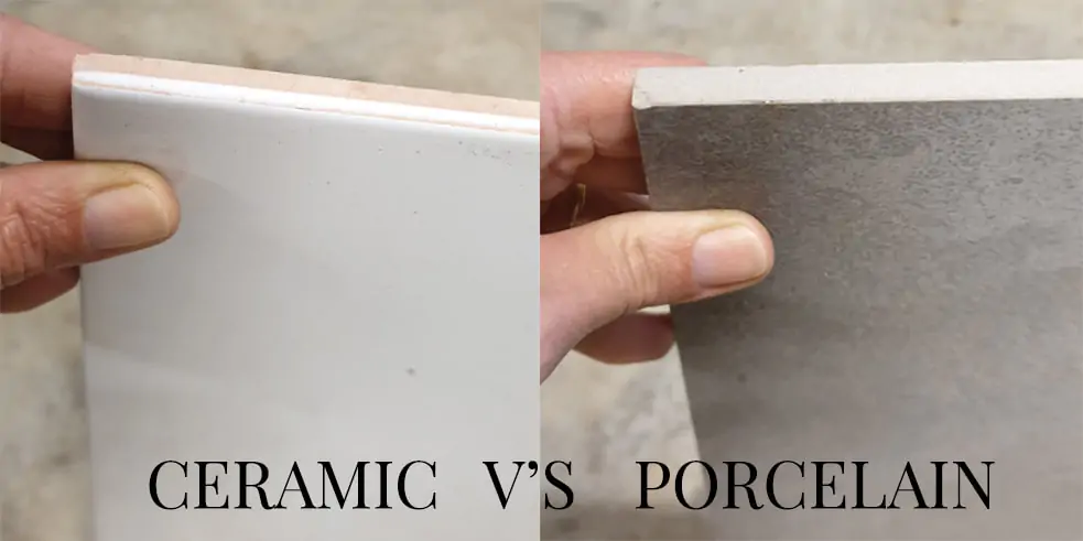 Ceramic Tiles VS Porcelain tiles