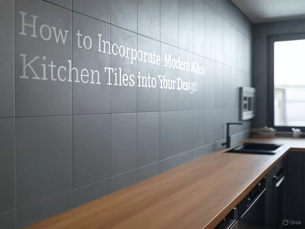 Modern Kitchen Tiles with Text How to Incorporate Modern Kitchen Tiles into Your Design