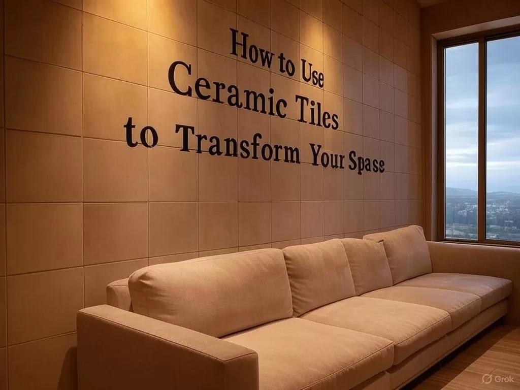 Use Ceramic Tiles to Transform Your Space