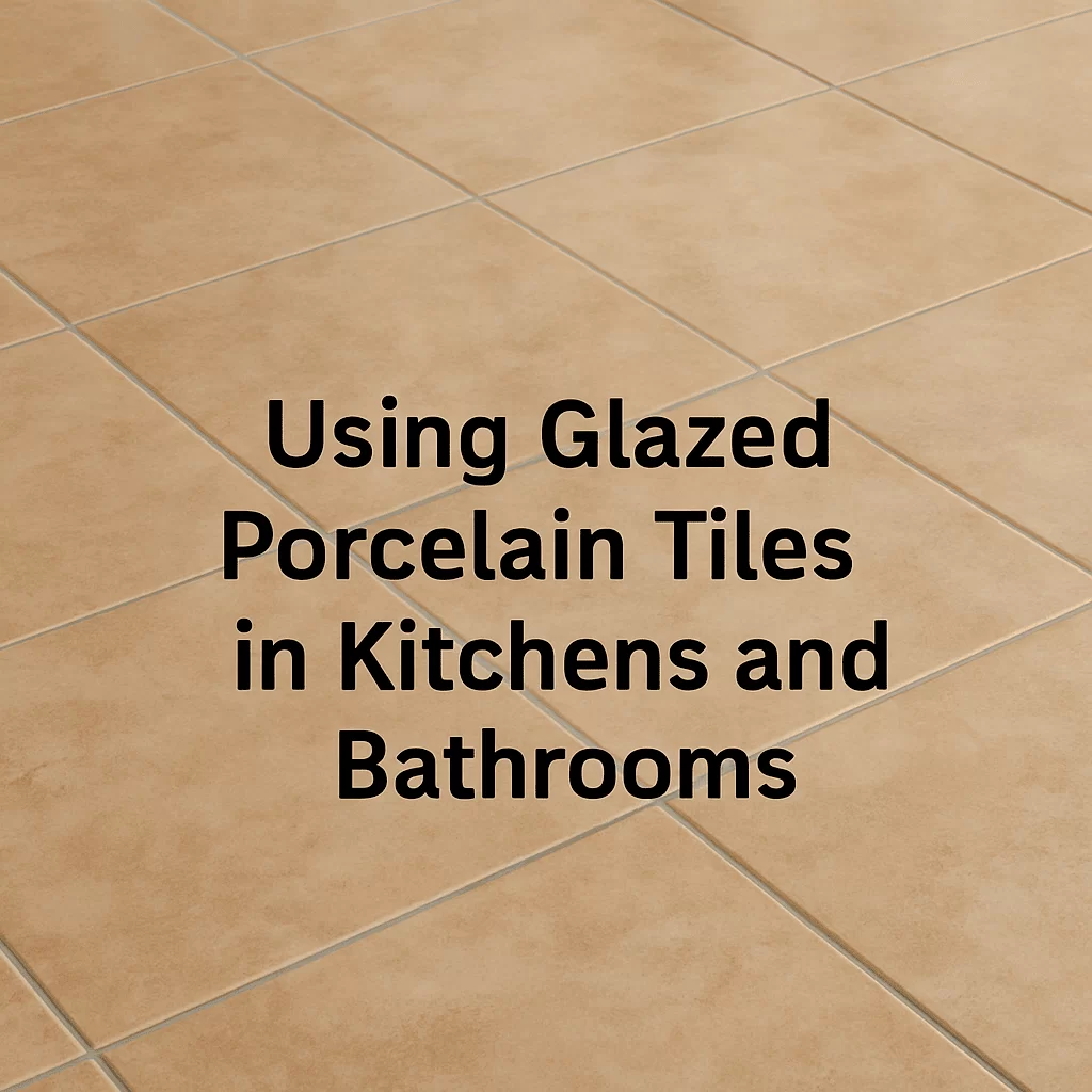 Glazed Porcelain Tiles Kitchen Bathrooms