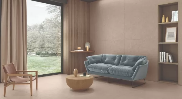 Export-Quality Large Format Tiles from Lavish Ceramics SISTELO_MUD large format tiles